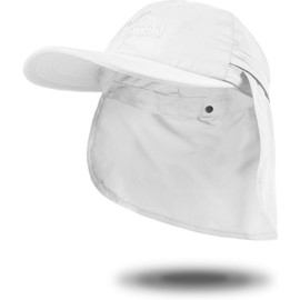 normani Savannah Summer Cap with Roll-Up Neck Protection, natural