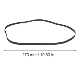 Turntable Belt Replacement 200mm/270mm Recorder Rubber Belt for Record Player Repair Maintenance (1L11 circumference 270Mm)