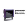 Hubco Purple 4913 Florida Notary Stamp with Florida State Seal