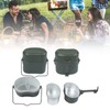 Military Mess Tin Multifunction Proper Size Aluminium Alloy Portable Military