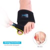 1Pair Bunion Toe Straightener Corrector 3Pair Silicone Gel Toe Separator(L)