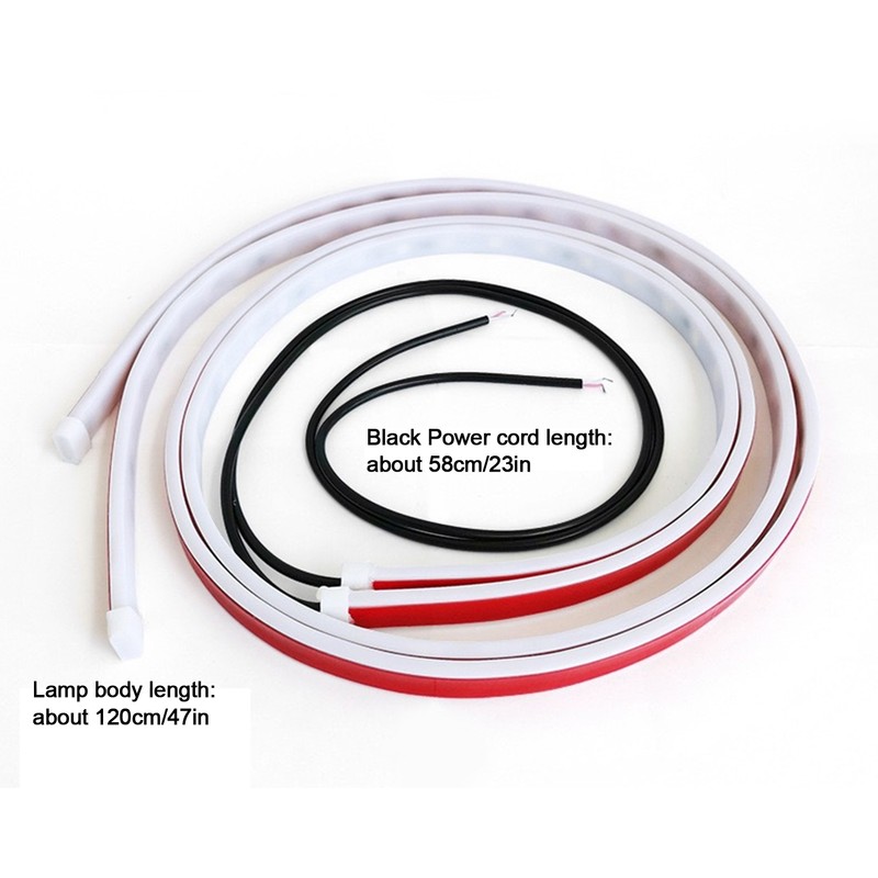 Car Door Light Strip Open Warning Slim Anti Rear End