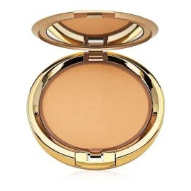 Polvo Base Maquillaje Milani Mate Cobertura Media Tono Natural Tan