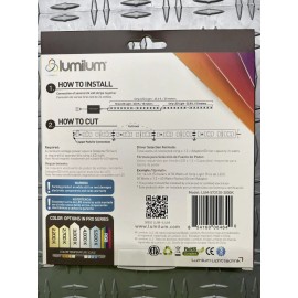 Lumilum PRO Lumilum Led Strip Light 24v 3000K 16.4ft Model: LUM-573120-300