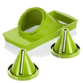 Genius Nicer Smart | 3 Parts Cutter | Decorative Spirals | Juliennes | Julietti | Vegetable Spaghetti | Kiwi
