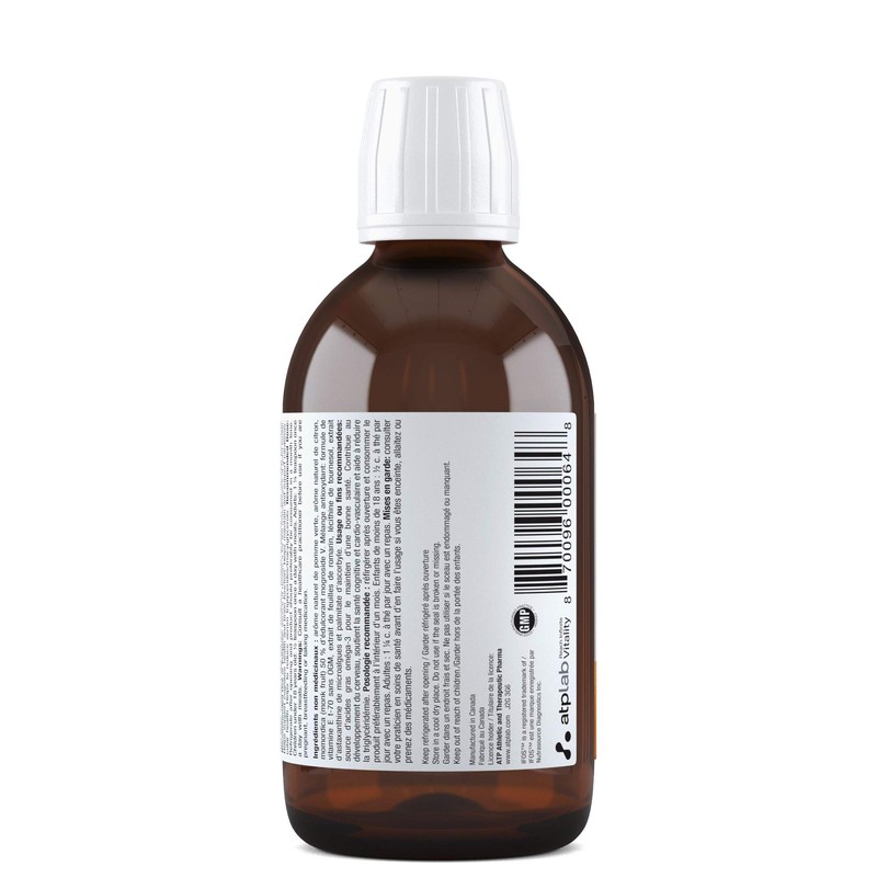 ATP LAB - Omega 3 Fish Oil Triglyceride Form 200ml