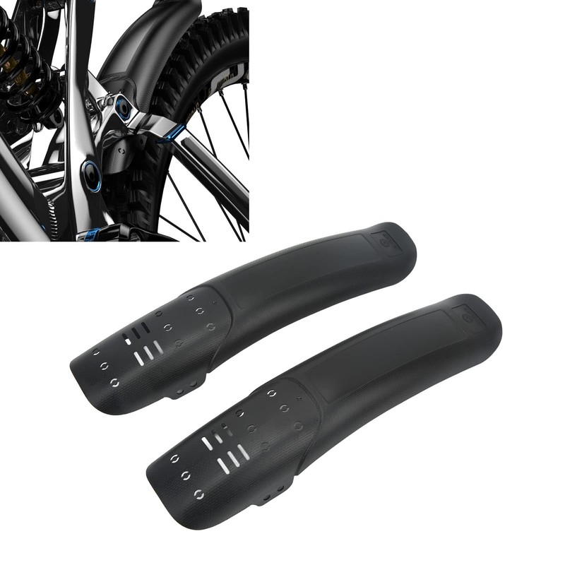 2pcs Mountain Bike Fender Set Universal Long Hard Shell Plastic