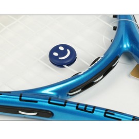 Senston Tennis Racket Silicone Vibration Dampeners Smile Face-Fit in Your Racket String -Set of 6 Pack