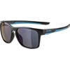 ALPINA Unisex - Children, FLEXXY COOL KIDS I sunglasses, black-cyan,