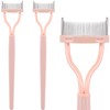 Alpinleux 2 Pcs Metal Eyelash Separator Tool, Eyelash Comb Separator,