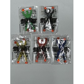 Seiun Shoten Peta Sentai Peta Man Cabeleiman, 5 Colors x 5 Piece Set