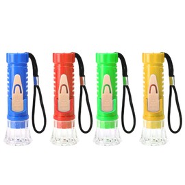 PROLOSO 30 Pcs Mini Toy Flashlights with Lanyard LED Pocket Flashlight Toy Set Kids Party Favors