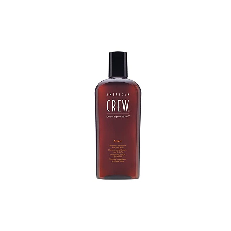 American Crew Classic 3-in-1 Shampoo, Conditioner, Body Wash 250 ml