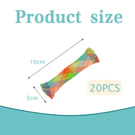 20 PCS Marble Fidget Toys, Marble Mesh Fidget Toy, Marble Mesh, Marble Fidget Anti Stress Toys, Soothing Toy Which Helps Improve Focus Stress and Anxiety (Random Color)