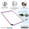 TMS Magnetic Weekly Meal Planner A4, Fridge Whiteboard Planner, Calendar,