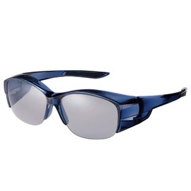 SWANS OG-5 Sunglasses, Wearable Over Glasses, Polarized Lenses