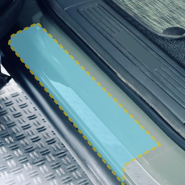 TWRAPS Door Entries PPF for Rivian R1S 2022-2025, 10mil Custom