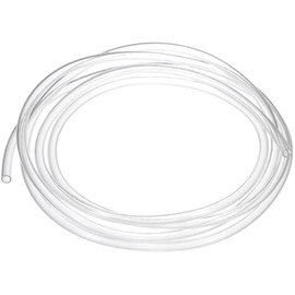 Tubing Carburetor Fuel Vent Line, 4mm(0.16") ID 6mm(0.24") OD 1.5m(5') Long Polyurethane Gas Oil Tube for ATV/Go Kart/Dirt Bike, Universal Petrol Pipe Replacement [Clear]