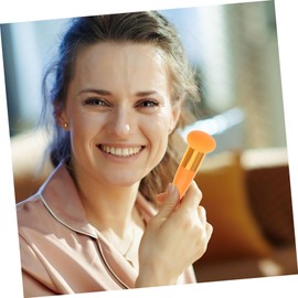 Healeved 3pcs Portable Makeup Sponge High-density Beauty Tools for Foundation Blending Soft and Applicators for All Cosmetics Convenient Pen-shaped Design for Daily Makeup