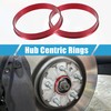 A ABSOPRO Car Hub Centric Rings OD 67.1mm to ID