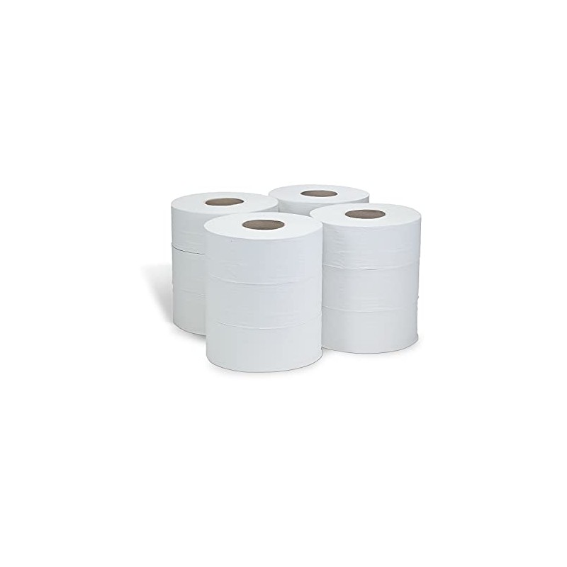 COASTWIDE 2-Ply Jumbo Bath Tissue, 1,000-Feet Per Roll, 12-Pack, White