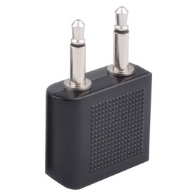 Saipomor WH1000XM5 Airplane Adapter 3.5mm Golden Plated Airline Earphone Adapter for Flight Entertainment System Compatible with Sony WH-1000XM4 WH-1000XM3 WH-1000XM2 MDR-1000X EX750NA Headphones