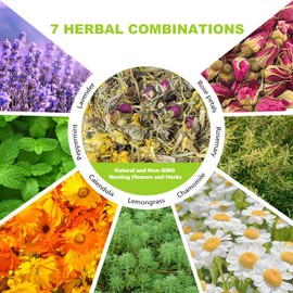 ZVJV 20 Oz Chicken Nesting Herbs Vacuum-Packed (1.25lb) - Natural 7 Dried Herbs for Chicken Coop Freshness, Promote Egg Laying, Hen Treats for Coops - Nesting Box Herbs