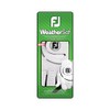 FootJoy WeatherSof Men's Golf Glove, White/Grey