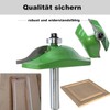 KEWAYO 3 Piece 8mm Shank Router Set Raised Panel Cabinet