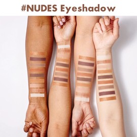 FV Eyeshadow Palette, 9 Colors Nude Eye Shadow Palette for Women, Highly Pigmented Long Lasting and Waterproof Eyeshadow, Natural Shimmer Matte Eyeshadow Make-up Palettes (NUDES)