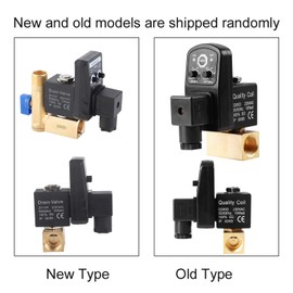 Sxhlseller Automatic Timed Drain Valve G1/2 DN15, Brass AC230V/110V Electronic for Condensate Management Air Compressor