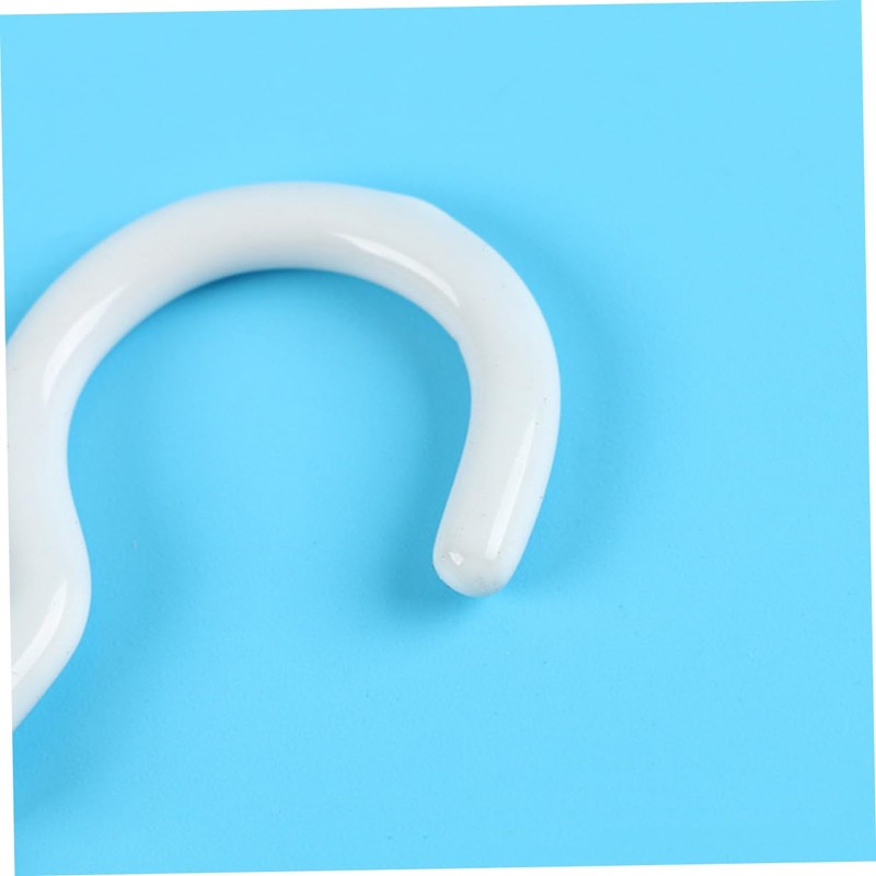 Ciieeo Sturdy 100pcs Metal Ceiling Hooks 5.5cm Long Cup Screw
