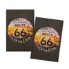 New Mexico Route 66 License Plates (4x6 Birch Wood Postcards,