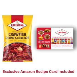 Louisiana Fish Fry Products Crawfish, Shrimp & Crab Boil Seasoning - Spicy & Delicious Seafood Powder Complete Seasoning - Low Salt Cajun Seasoning (4.5 Pound (Pack of 2))