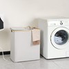 efluky Laundry Hamper with Lid, Double Laundry Hamper with 2