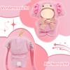 17cm Plush Clothes Pink Kitten