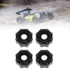 4pcs 17mm Hex Adapter Professional Aluminum Alloy Fine Machined 3.8