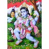Crafts of India Lord Bhairav Ji Poster/Reprint Hindu Picture with