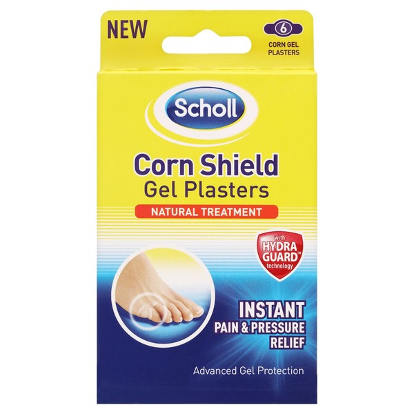 6 x Scholl Corn Shield Gel Plasters