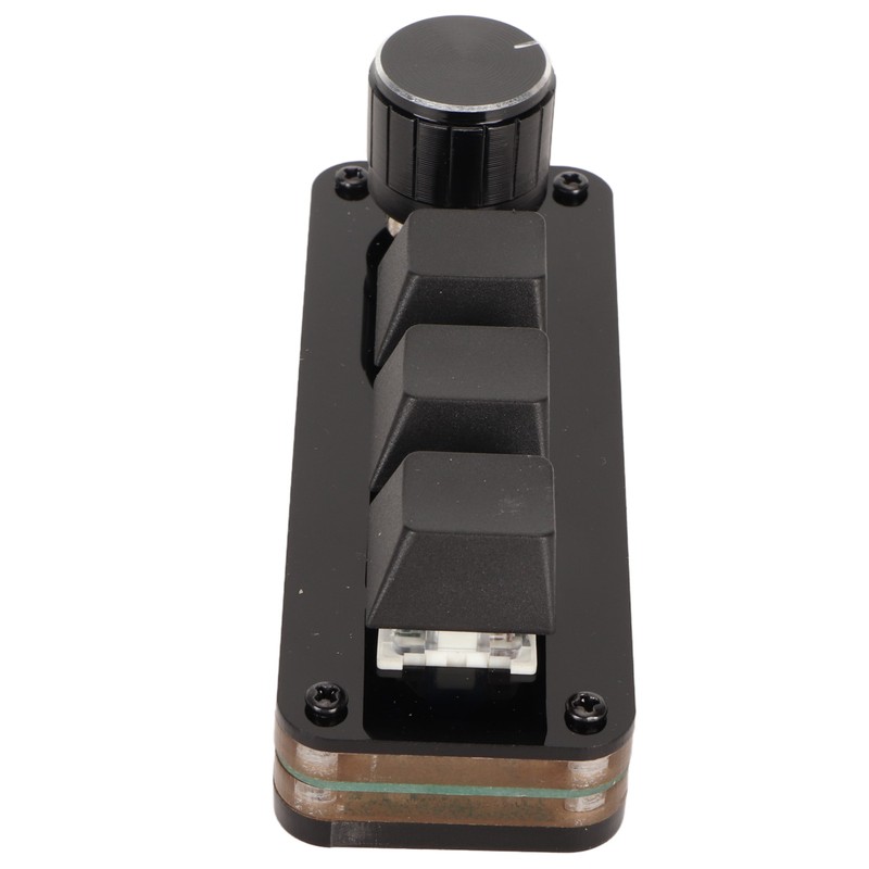 Mini 3 Key Keypad with Knob Custom Programming Hot Swappable
