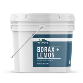 Earthborn Elements Borax with Lemon Oil, 1 Gallon Bucket, Laundry Booster, Refreshing Scent, Bulk Size