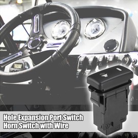 X AUTOHAUX Toyota Compatible Alphard ANH10 Hall Expansion Port Switch Horn Switch Wire Set of 1