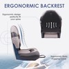 Deckpro Deluxe High Back Boat Seat, Fold-Down Fishing Boat Seat