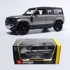 Brago 1:24 Land Rover Defender 2022 Grey Diecast Model Car