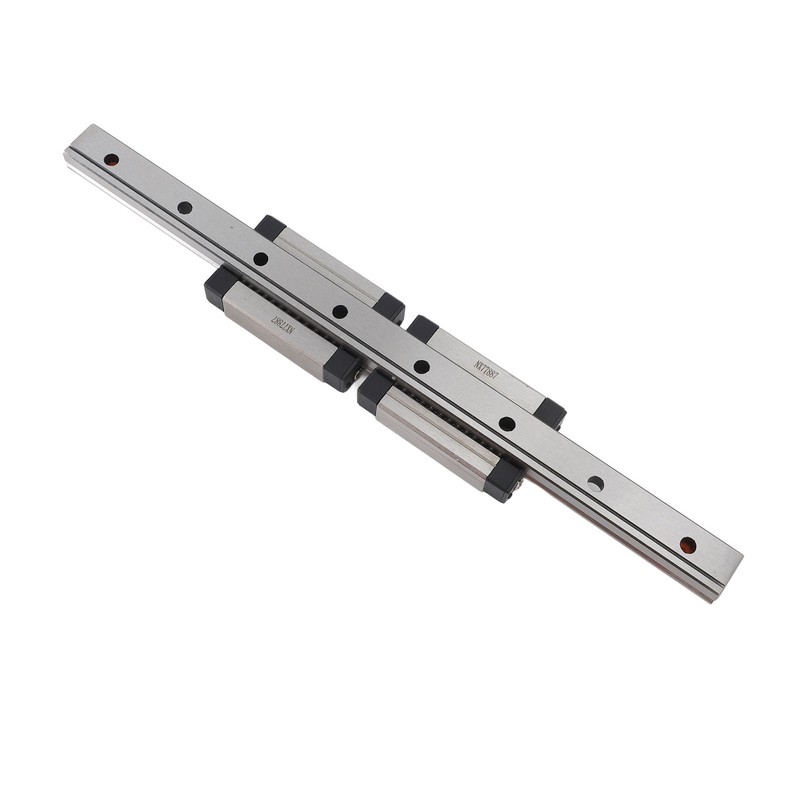 200mm Linear Guide Rail with 2 Sliding Blocks MGN12H Bearing