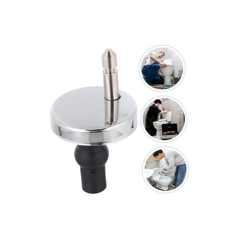 Upgraded 2 Full set Toilet Seat Hinge Fixings Top Fix