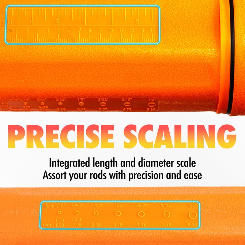 Vouyar Welding Electrode Storage Tube 2 Pack (3” x 14”)