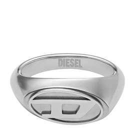 Diesel 32025878 Men's Ring Stainless Steel, Stainless Steel, No Gemstone