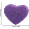 Happyyami 6 Piezas Esponjas Konjac Forma de Corazón para Limpieza