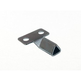5 x Triangular Gas Electric Utility Meter Box Key BZP Metal